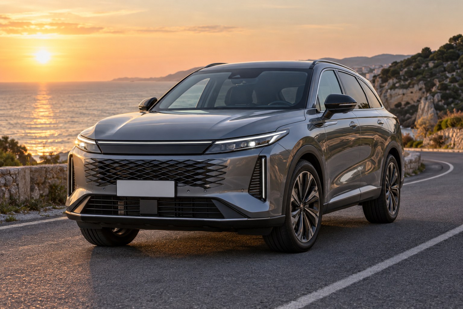 Omoda 9 SHS: Chery plug-in-hybrid med 443 hk og 1 100 km rækkevidde