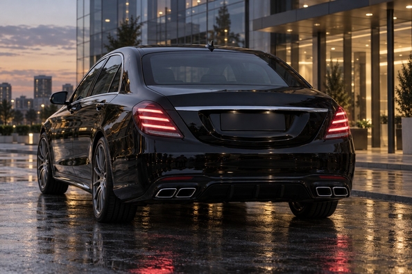 Mercedes S-Class W221 i W222- eller W223-stil: facelift to generationer senere – inkl. Maybach og S63 Foto 1