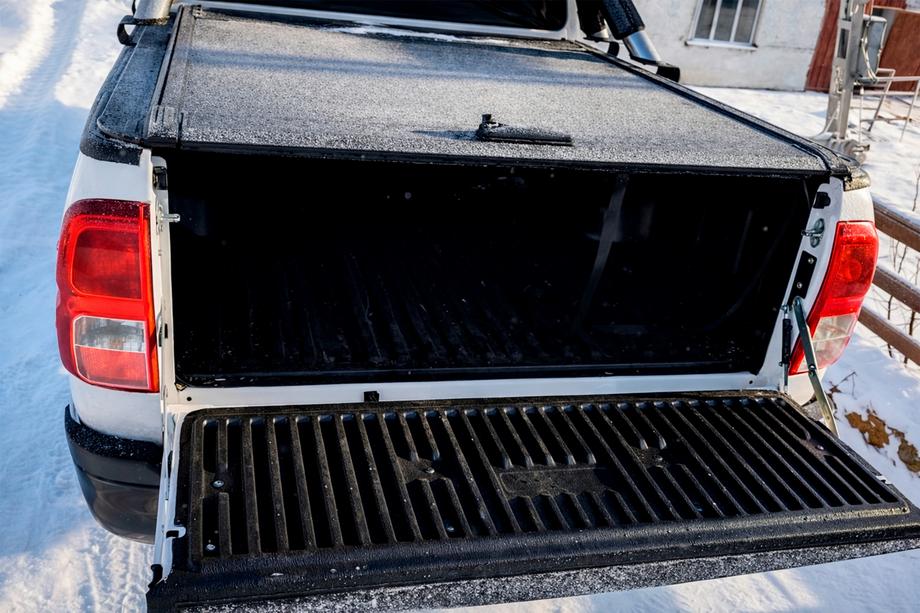 Nissan Navara 2006–2015 OEM rollcover (manuel, med håndtag og lås) Foto 3