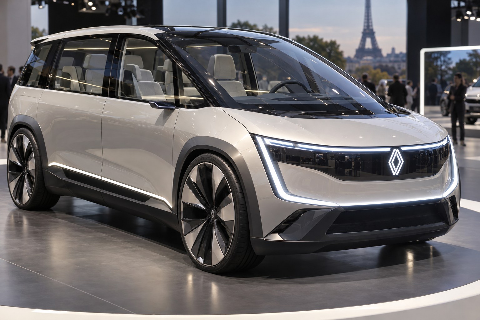 Renault E-Space Concept: elektrisk MPV som hyldest til Espace 1984 – det viste de i Paris