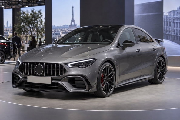Mercedes-AMG CLA 45: sportsedan i den nye CLA – det viste de i Paris Foto 2