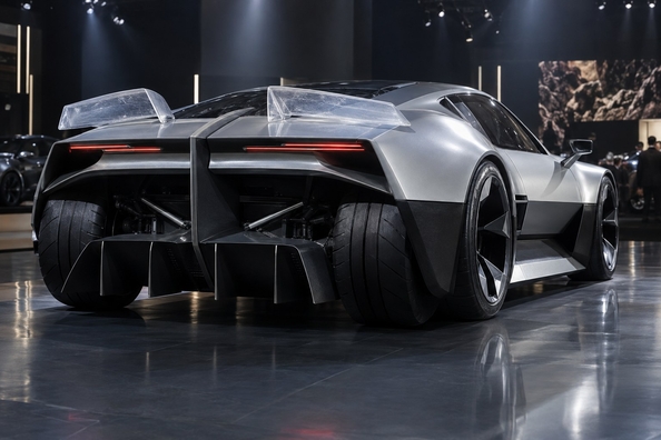 Alpine PS1 («Projet Spécial 1») blev til A310 Vision: det viste Alpine i Paris Foto 1