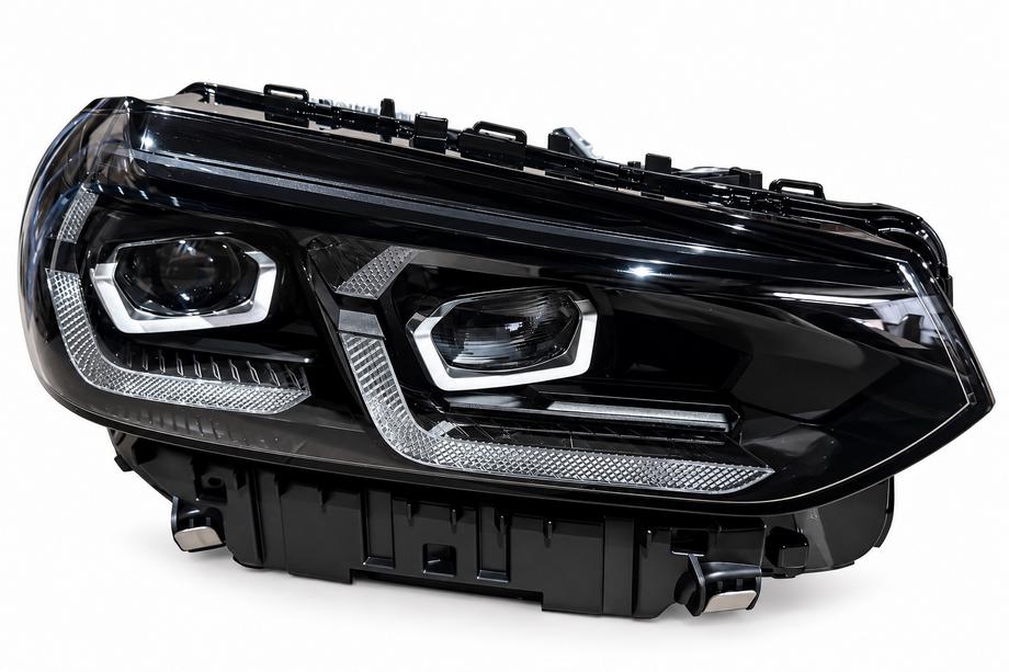 BMW X3 G01 2018– Forlygter Black Shadow Line LCI (til ombyggede biler 2022-2024) Foto 1