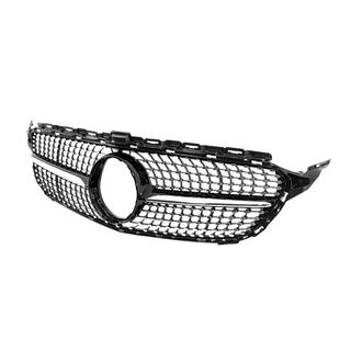Frontgrill Diamond Black (til Avantgarde/AMG-Line/C43 AMG) Mercedes C-klasse W205 2014–2021 foto 2