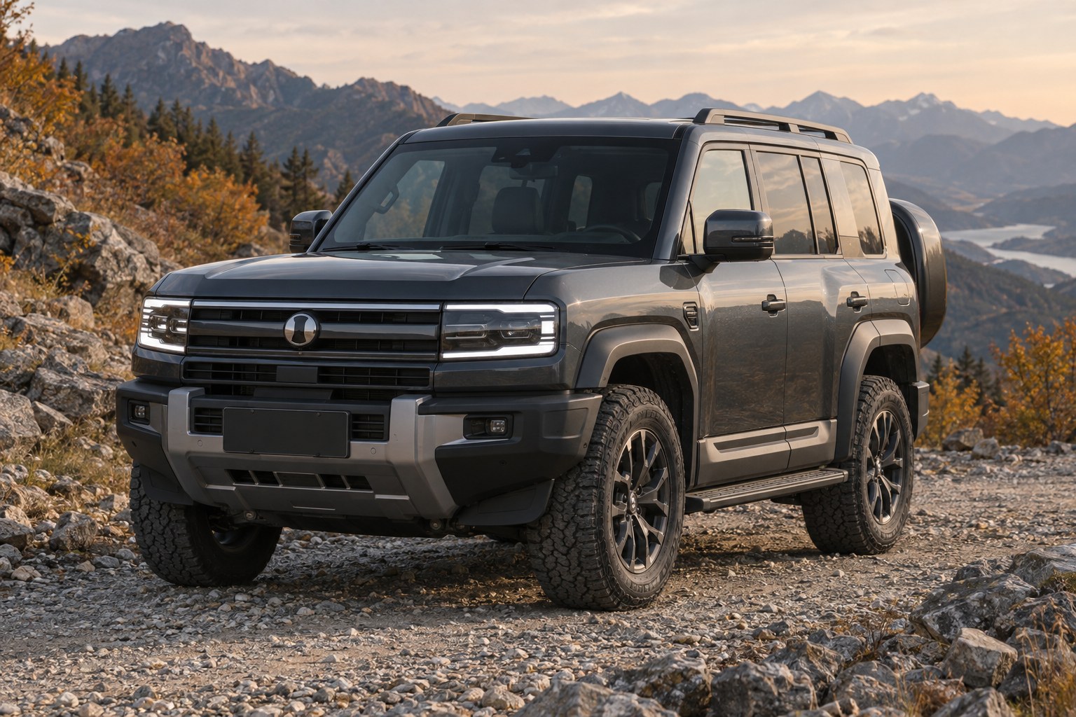 Denza B5: BYD Group-offroader til Europa – hybrid, der udfordrer Land Rover Defender