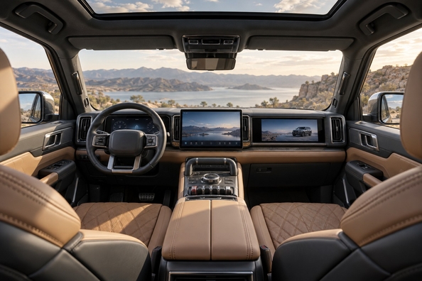 Denza B5: BYD Group-offroader til Europa – hybrid, der udfordrer Land Rover Defender Foto 1
