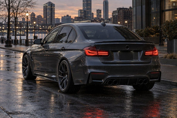 BMW 3 F30 i G20 M-Tech- eller M3 F80-stil: facelift og bodykit – hvad er med, og kan det betale sig? Foto 1