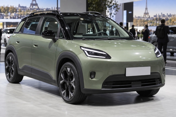 Aion UT Cross: „offroad“ GAC-hatchback til Europa – højere frihøjde og bredere dæk Foto 2