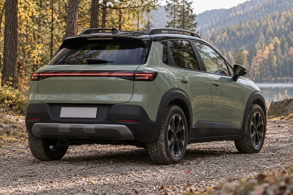 Aion UT Cross: „offroad“ GAC-hatchback til Europa – højere frihøjde og bredere dæk Foto 1