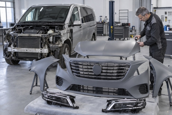 Mercedes Vito/Viano W639 i W447 2025- eller Maybach-stil: facelift „på tværs af generationer“ – dette følger med Foto 1