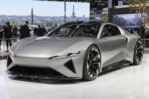 Peugeot RCZ Vision: RCZ er tilbage med “dobbelt tag” – elektrisk coupé med 500 hk. Kommer den i serie? Foto 2