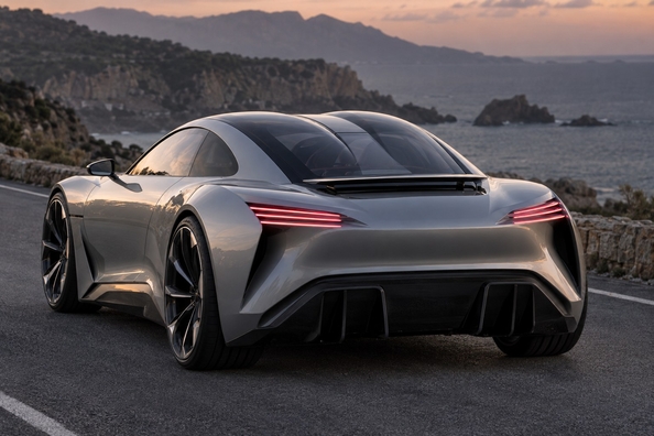 Peugeot RCZ Vision: RCZ er tilbage med “dobbelt tag” – elektrisk coupé med 500 hk. Kommer den i serie? Foto 1