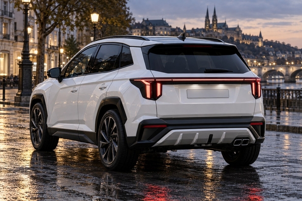 Ny Hyundai Tucson N Line (NX5, 2027): vist i Paris – design, kabine og motorer Foto 1