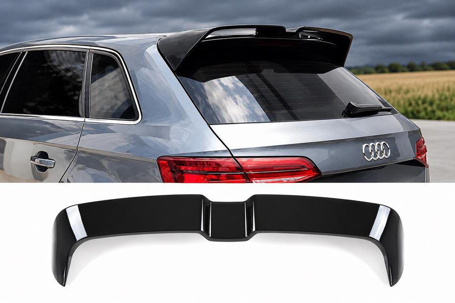 Audi A3 2012–2020 Spoiler i Oettinger-stil (til HB, sort højglans) Foto 1