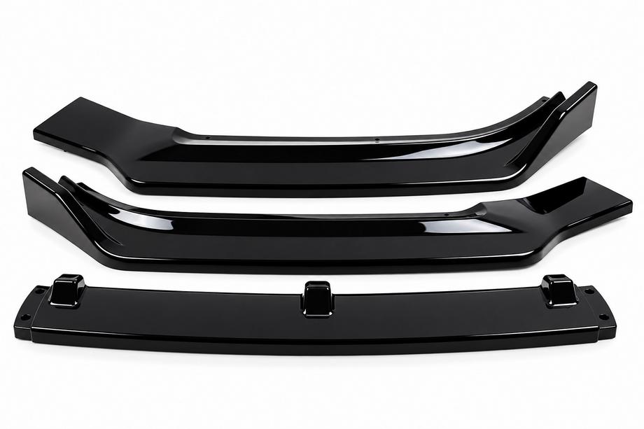 Audi A4 B9 2015–2024 Front bumper lip (til Base 2015-2019, ABS) Foto 1