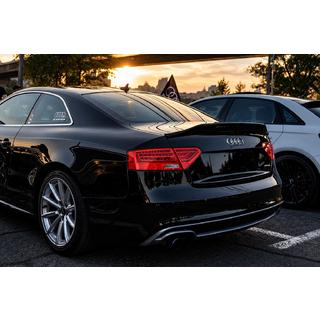 Spoiler Caratere Style (til Coupe, blank sort) Audi A5 2007–2015 foto 1