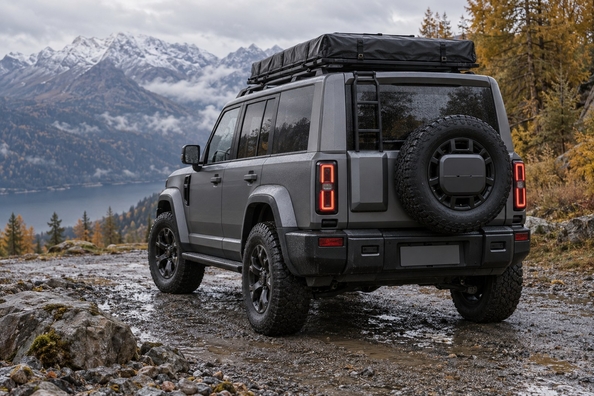 iCaur V27: „kantet“ SUV fra Chery-undermærke på vej til Europa – rival til Jaecoo 7 Foto 1