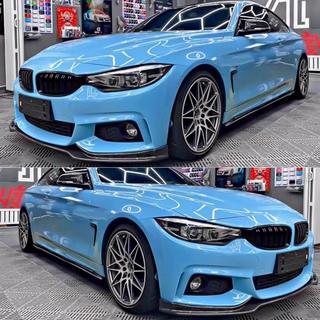 Frontspoiler til forreste kofanger Lip V4 (til M-Sport, kulfiber) foto 3