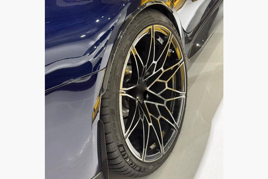 BMW 3-serie G20/G21 2018– Skærmkanter (til G80/G81, carbon) Foto 2