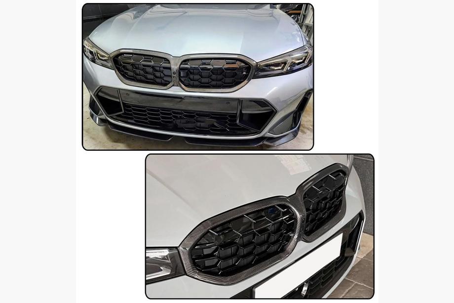 BMW 3-serie G20/G21 2018– Nyregrill Diamond Carbon (2022+) Foto 2