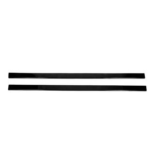 2. sortering Universal sideskørter/side skirt extensions DPT Lower Lip Black (blank sort) foto 1
