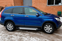 Honda CRV 2007–2011 Sidetrin Allmond Grey (2 stk., aluminium) foto 3
