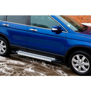 Sidetrin Allmond Grey (2 stk., aluminium) foto 2