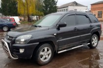 Kia Sportage 2004–2010 Siderør (2 stk., rustfrit stål) foto 1