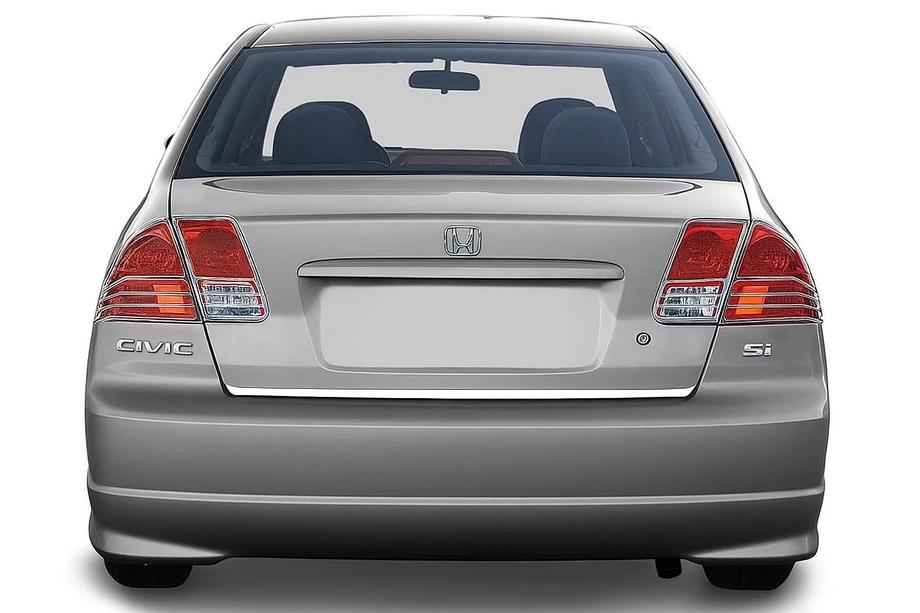 Honda Civic Sedan VII 2001–2006 Kromafdækninger til bremselygter (2 stk., plast) Foto 1