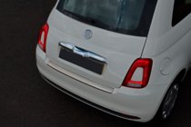 Fiat 500/500L 2013–2022 Krom bagkofangerbeskytter 3D/Cabrio (OmsaLine, rustfrit stål) foto 4