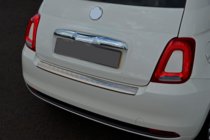 Fiat 500/500L 2013–2022 Krom bagkofangerbeskytter 3D/Cabrio (OmsaLine, rustfrit stål) foto 5