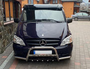 Mercedes Vito W639 2004–2014 Forrudevisir (sort højglans, 5 mm) foto 4
