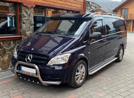 Mercedes Vito W639 2004–2014 Forrudevisir (sort højglans, 5 mm) foto 3