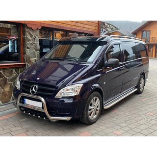 Forrudevisir (sort højglans, 5 mm) Mercedes Vito W639 2004–2014 foto 3