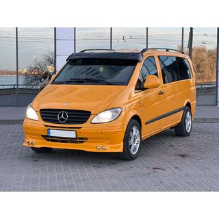 Forrudevisir (sort højglans, 5 mm) Mercedes Vito W639 2004–2014 foto 1