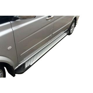 Sidetrin Allmond Grey (2 stk., aluminium) foto 1