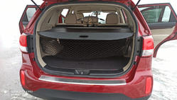 Kia Sorento II XM 2009–2014 Bagkofangerbeskytter med ombuk Nataniko (rustfrit stål) foto 2