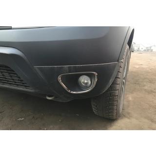 Kromrammer til tagelygter 2010-2013 (2 stk., rustfrit stal) Dacia Duster 2008–2018 foto 1