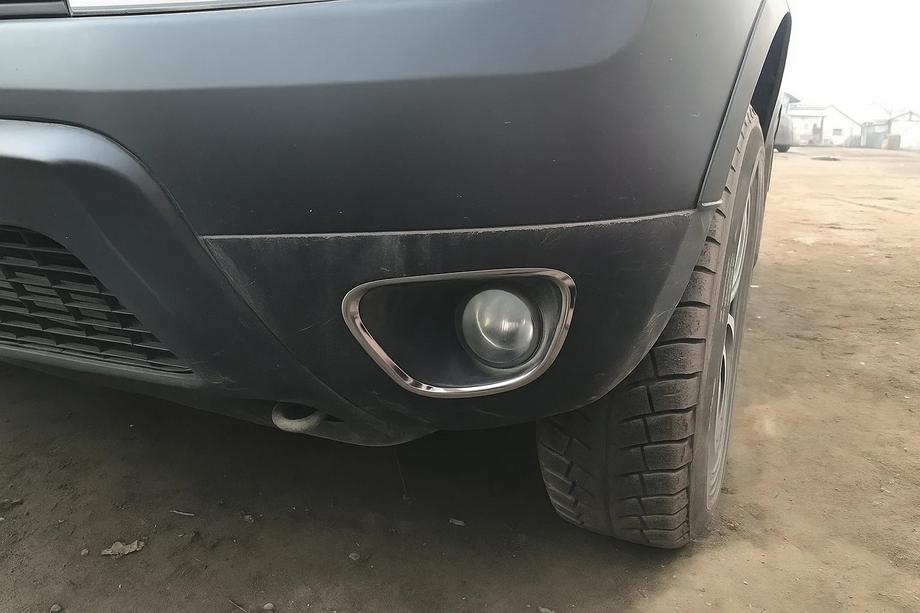Dacia Duster 2008–2018 Kromrammer til tagelygter 2010-2013 (2 stk., rustfrit stal) Image