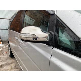 Spejldæksler i rustfrit stål (2004-2010, Viano, 2 stk.) Mercedes Vito W639 2004–2014 foto 3