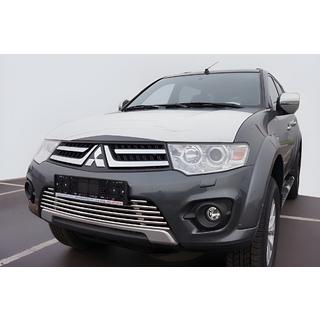 Beskyttelsesgitter til frontkølergrill Mitsubishi Pajero Sport 2008–2015