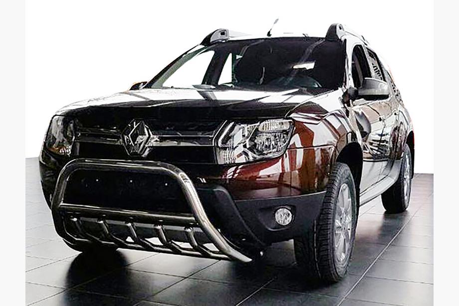 Dacia Duster 2008–2018 Kængurubøjle uden skrift WT003 (rustfrit stål) Foto 1