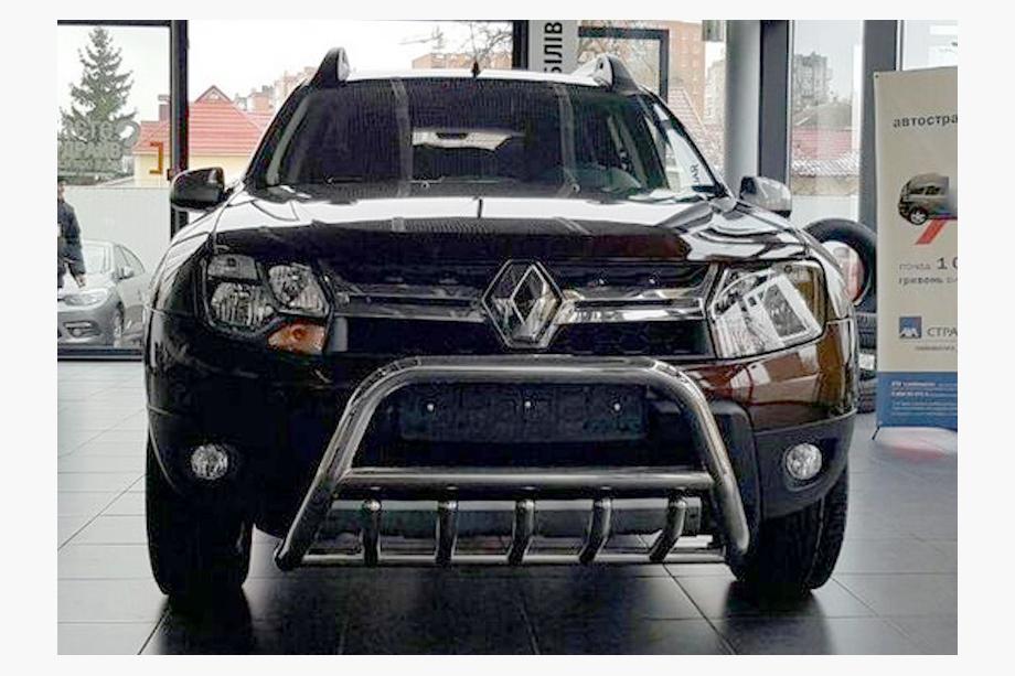 Dacia Duster 2008–2018 Kængurubøjle uden skrift WT003 (rustfrit stål) Foto 5