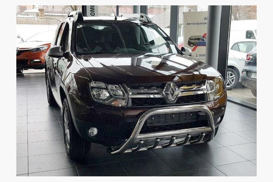 Dacia Duster 2008–2018 Kængurubøjle uden skrift WT003 (rustfrit stål) Foto 6