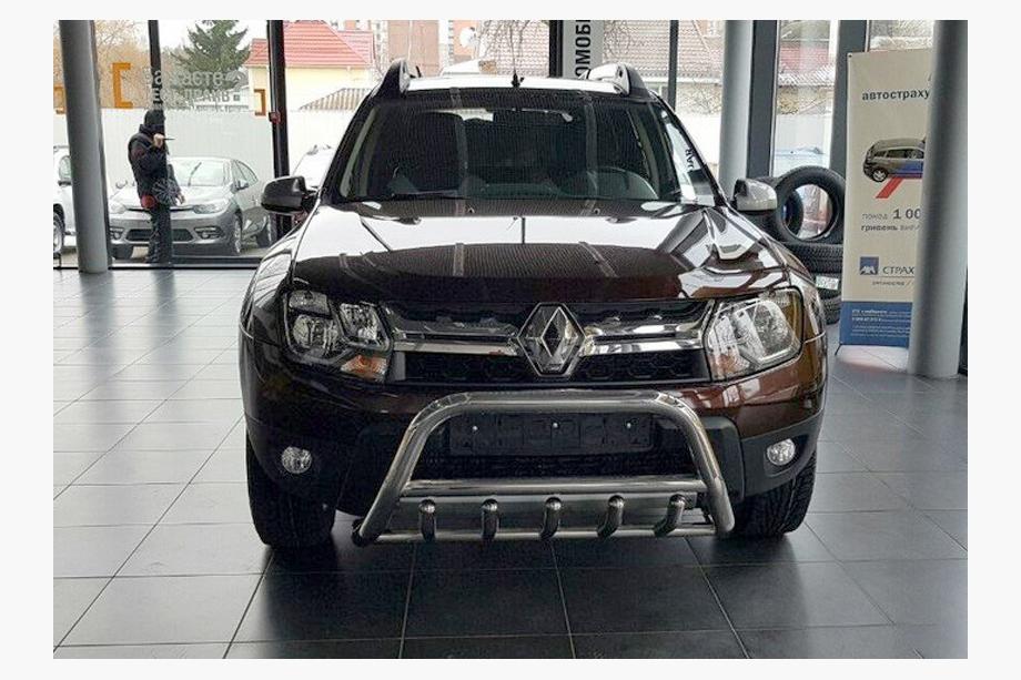 Dacia Duster 2008–2018 Kængurubøjle uden skrift WT003 (rustfrit stål) Foto 8