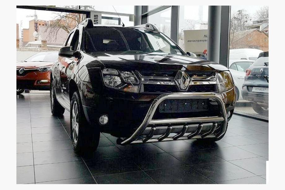 Dacia Duster 2008–2018 Kængurubøjle uden skrift WT003 (rustfrit stål) Foto 9