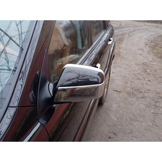 Krom spejlomramning og topdæksel (plast) Kia Sportage 2004–2010 foto 1