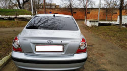 Hyundai Elantra (XD) 2000–2011 Baglygterammer (2 stk., plast) foto 6