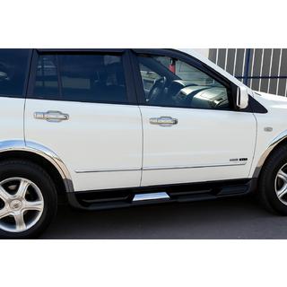 Krom dørgrebsafdækninger (4 stk., plast) SsangYong Kyron 2005–2014 foto 1