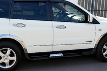 Ssang Yong Rodius Krom dørgrebsafdækninger (4 stk., plast) foto 1